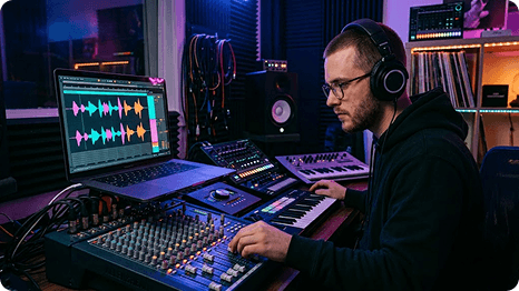 Einzigartige Audio-Inhalte für Musik-Remixe erstellen