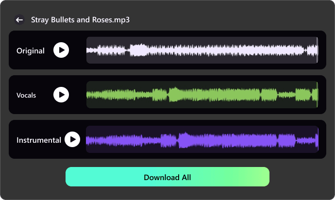 Anteprima e Download della Tua Acapella