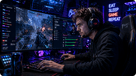 Nahtlose Loops für Spiele & Live-Streams