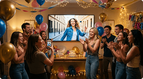 Maak Dansvideo's voor Elke Viering