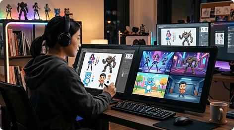 Animeer Anime-personages en Digitale Avatars