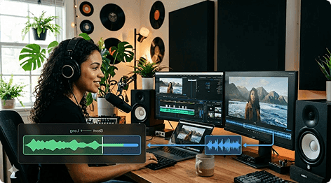 Cree pistas de música de fondo más largas