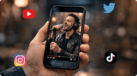 Visualize Sua Música para Redes Sociais