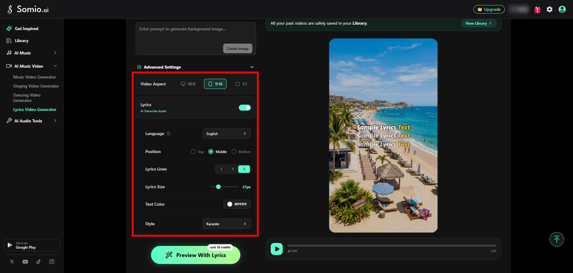 14 Personalizza il video e i testi