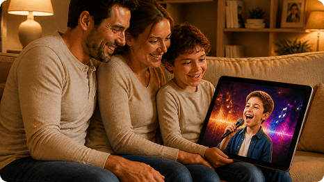 Surpreenda Alguém com um Vídeo de Foto que Canta