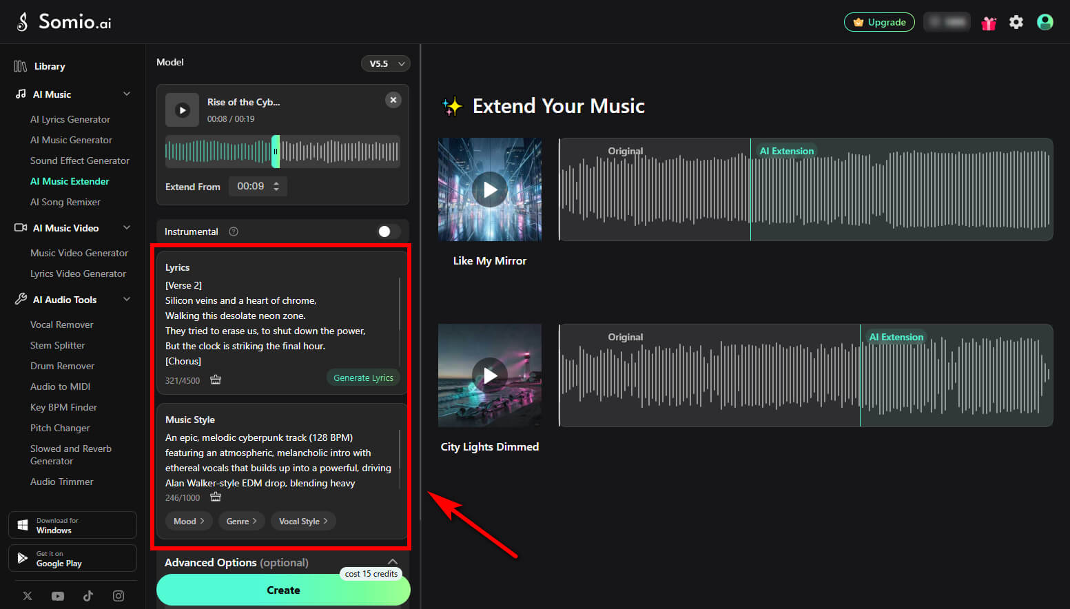 Customize the Extension