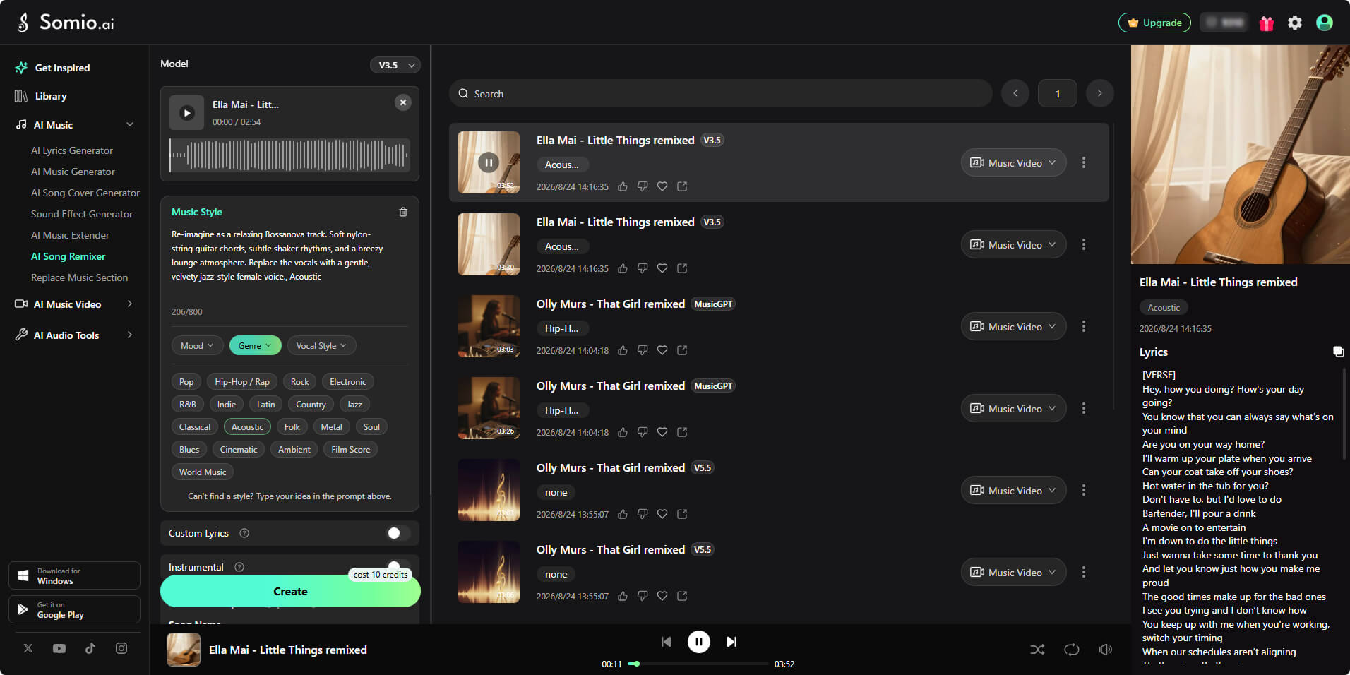 05 Remix your song instantly