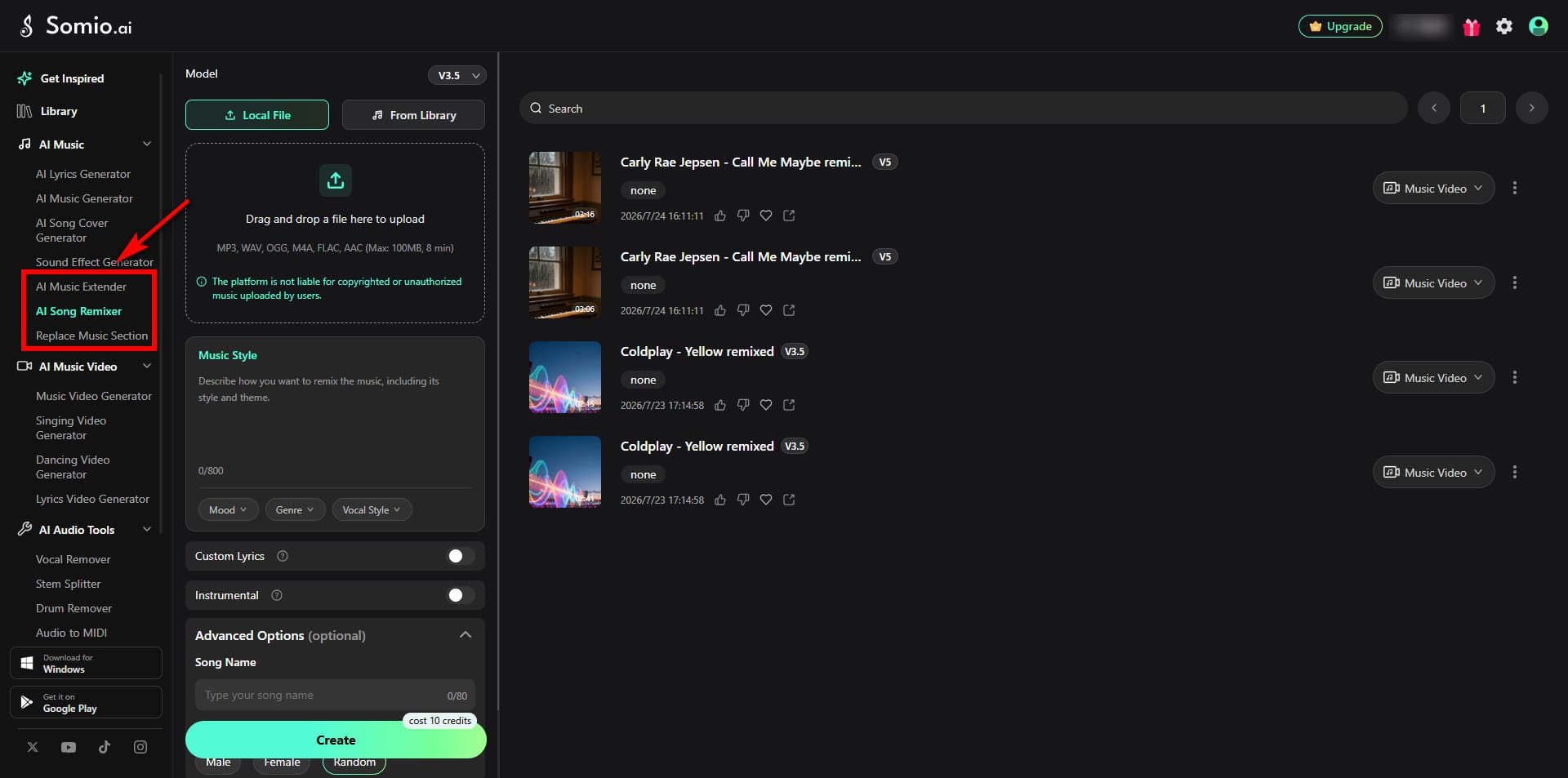 Remix, Extend & Edit Your Own Audio