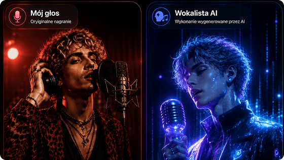 Twórz piosenki AI z własnym głosem