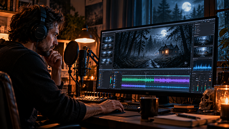Set the Mood for Scary Stories and Podcasts