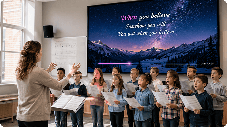 Make Educational & Music Practice Videos