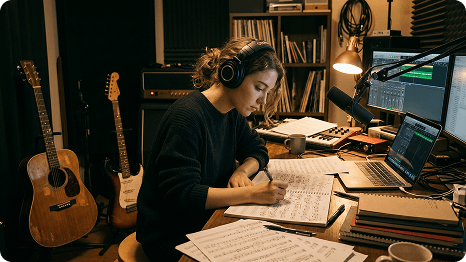 MIDI-Musik für Songwriting & Ideenfindung erstellen
