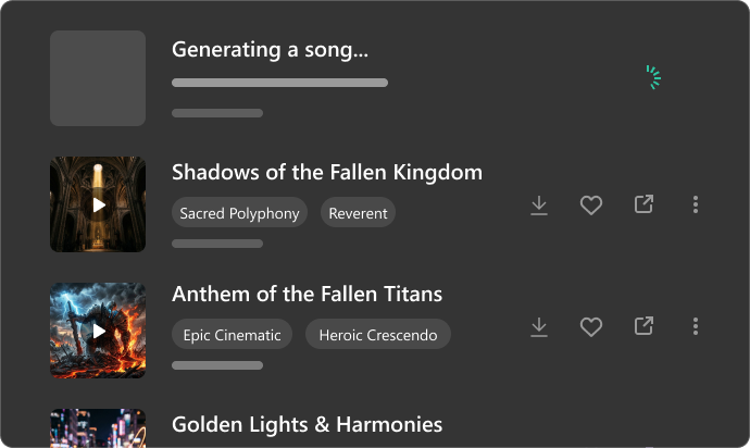Genera y descarga tu música coral