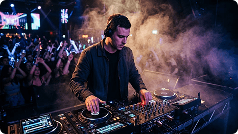 Live-Set EDM Music Generator for Festivals & DJ Events