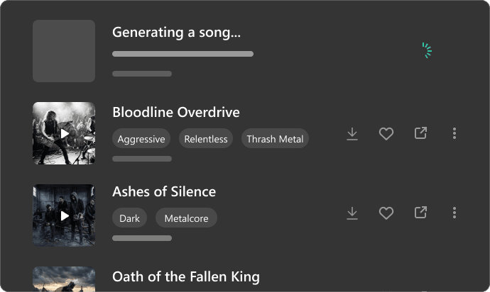 Crea la tua musica metal