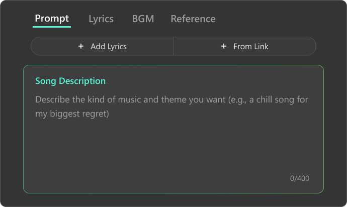 Describe Your Blues Song Idea