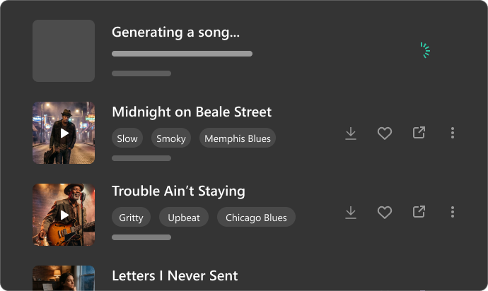 Create Your Blues Song