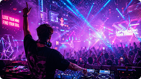 Einzigartige Tracks für Partys bauen