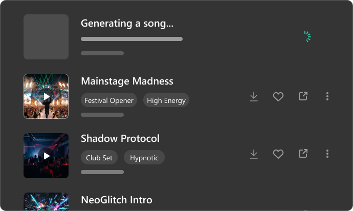 Generate & Export Your Unique DJ Intro