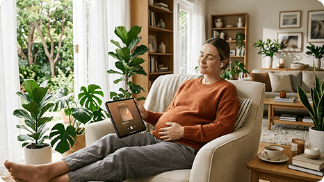 Projektuj przytulne kołysanki prenatalne
