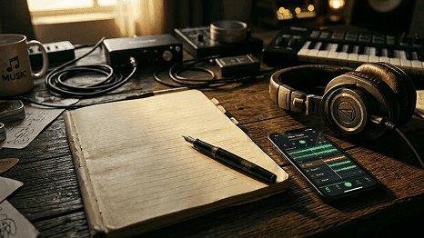 Voed je muziekcreatie en songwriting