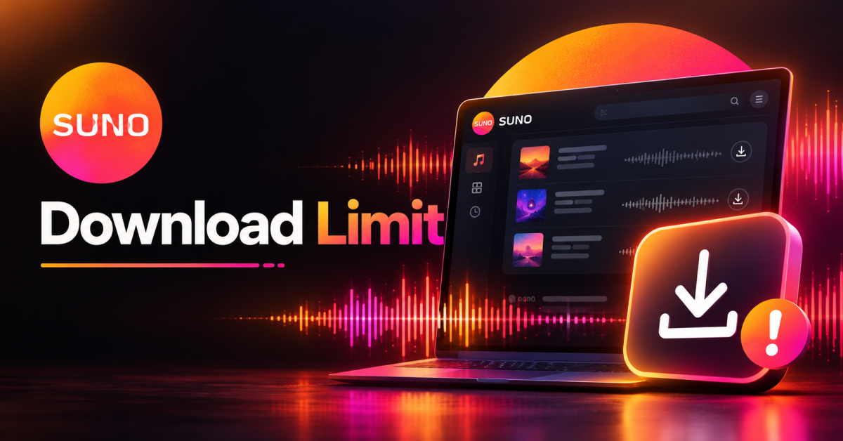 Suno AI download limit